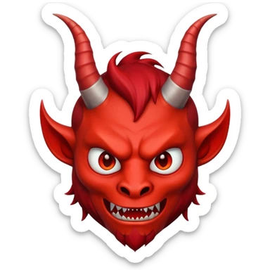 Devil sticker
