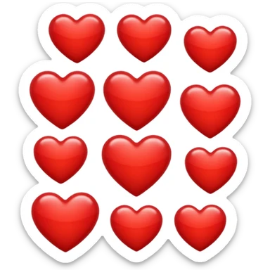 Calling love emoji sticker