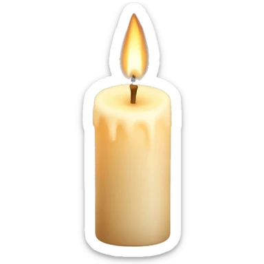 Candle sticker