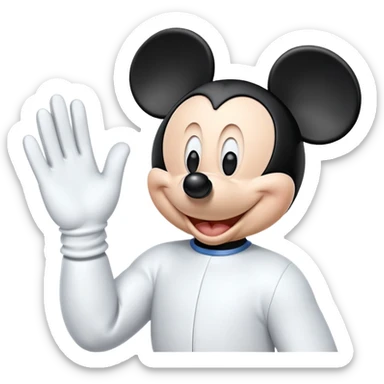 Mickey Mouse Disney character sticker