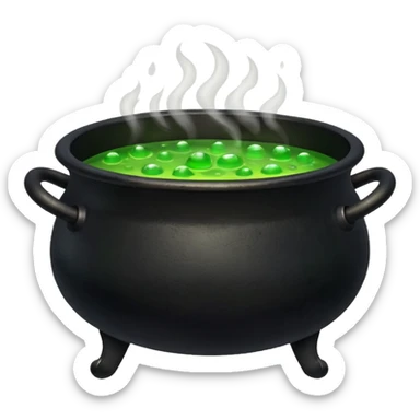 Cauldron sticker