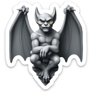 Gargoyle sticker