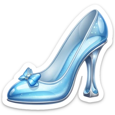 glass slipper sticker