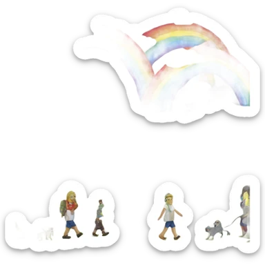 Longest Behaviour Chart Day/ 10 gets the Double Rainbow Card sticker