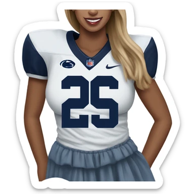 beyoncé penn state jersey sticker