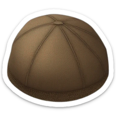 yarmulke head sticker