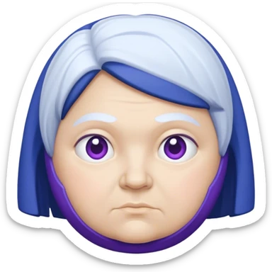 Violet Beauregarde Charlie and the chocolate factory sticker