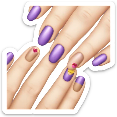 Manicurist nails  sticker
