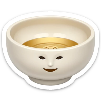 meditation bowl sticker