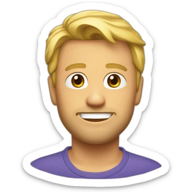 wes andersson type emoji sticker