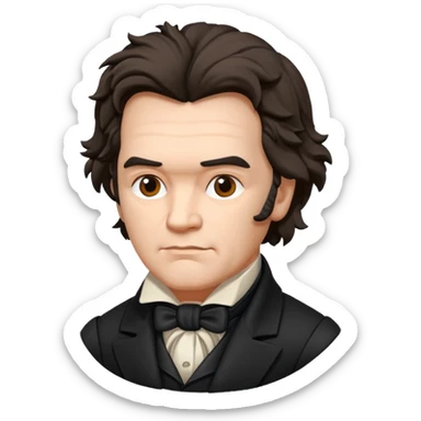 Beethoven sticker