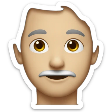 Pied tenant une paire de ciseaux sticker