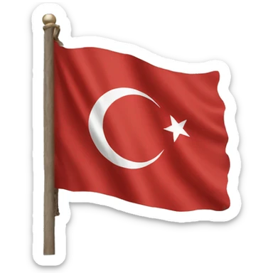 Turkish Flag sticker
