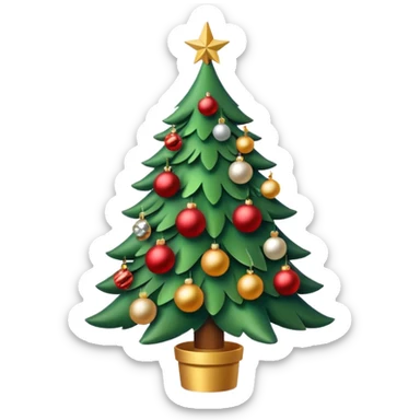 Arbol de navidad sticker