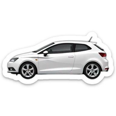 White Seat ibiza 2003 sticker