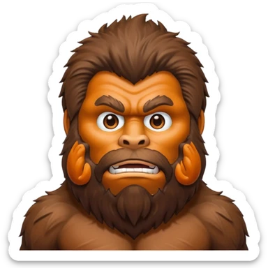 Bigfoot sticker