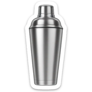 cocktail shaker sticker