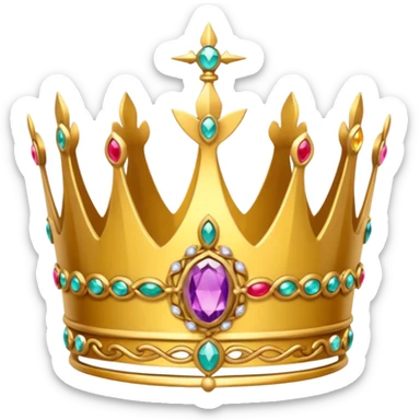 TANGLED CROWN sticker