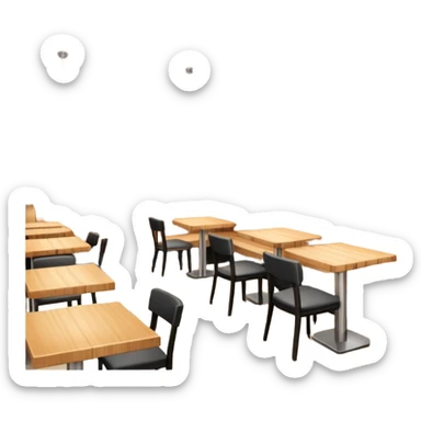 healthy restaurant from outside sticker