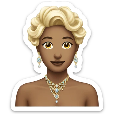 fancy jewelry  sticker