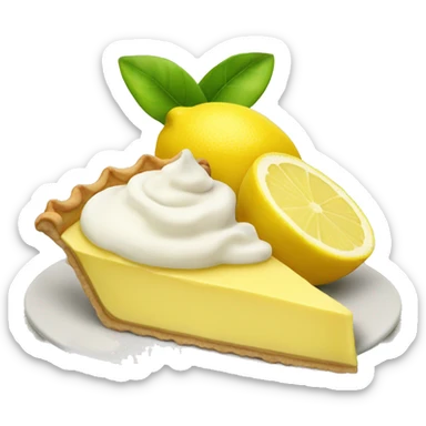 Lemon pie sticker
