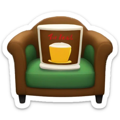 Central Perk sign sticker