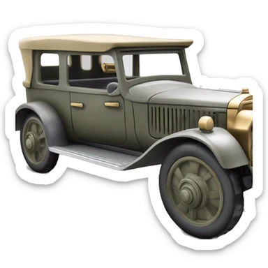  1943 hot wheels WW1 Mercedes German Staff Officer’s Car sticker