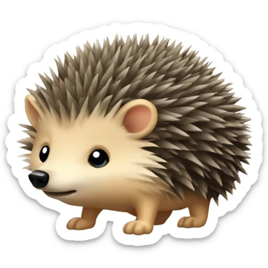 Hedgehog sticker