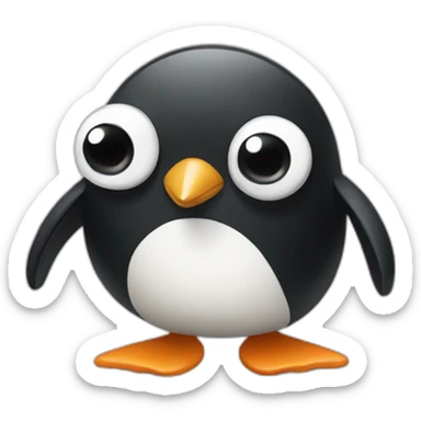 pingu noot sticker