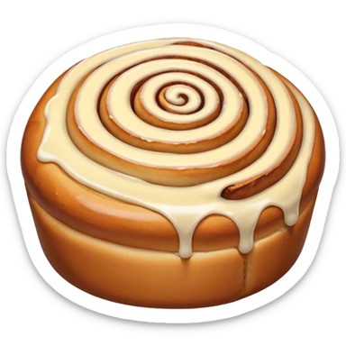 Rol de canela sticker