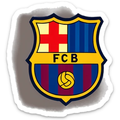 Escudo barça sticker