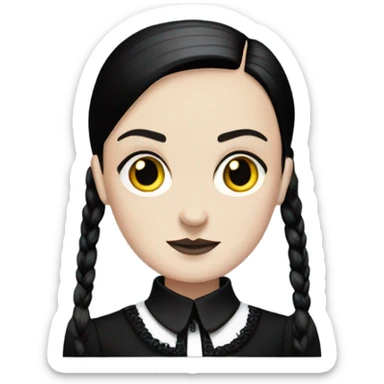 Wednesday addams sticker