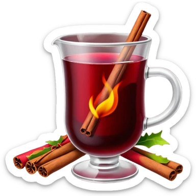 mulled wine emoji sticker