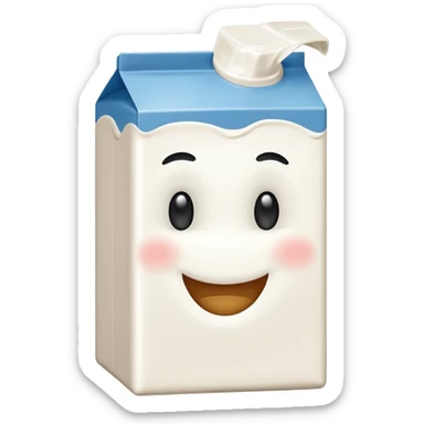 A milk gang cartton style character with ''AMILK'' sticker