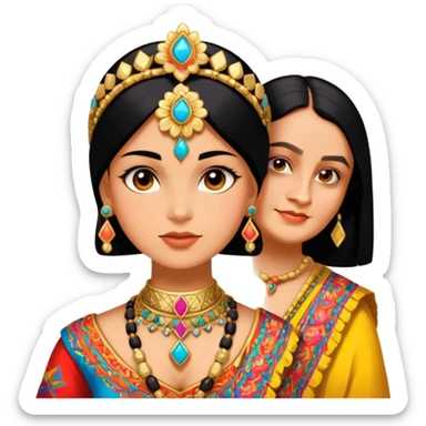 Vibrant Ceremonialist sticker