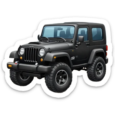 black jeep sticker