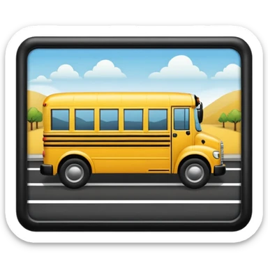 school bus sticker