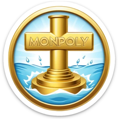 Monopoly hydro specialist badge  sticker