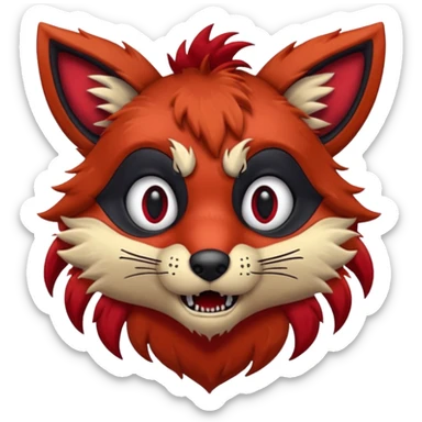 Foxy animatronic  sticker