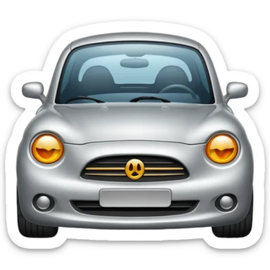 Thar roxx car emoji small for text sticker