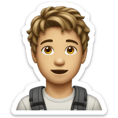Garçon adolescent sticker