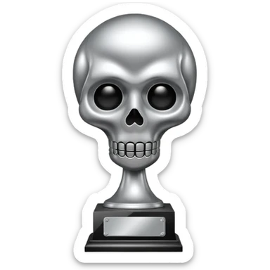 trofeu ghostface sticker