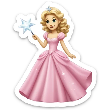 Glinda from wicked sticker
