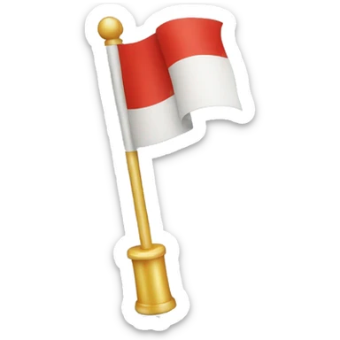 die yezidische Flagge  sticker