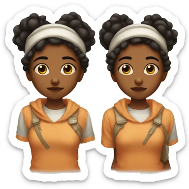 Clem girl esthetic sticker