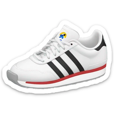 Adidas shoes sticker
