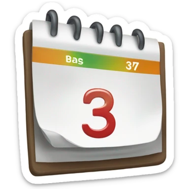 37 days until spring sticker