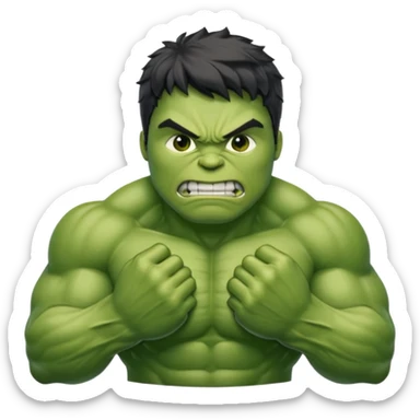 hulk no espaçocideral sticker