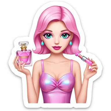 “Betsy Johnson” by Betsy Johnson, perfume bottle sticker