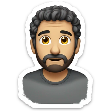 Alex Hormozi wondering sticker